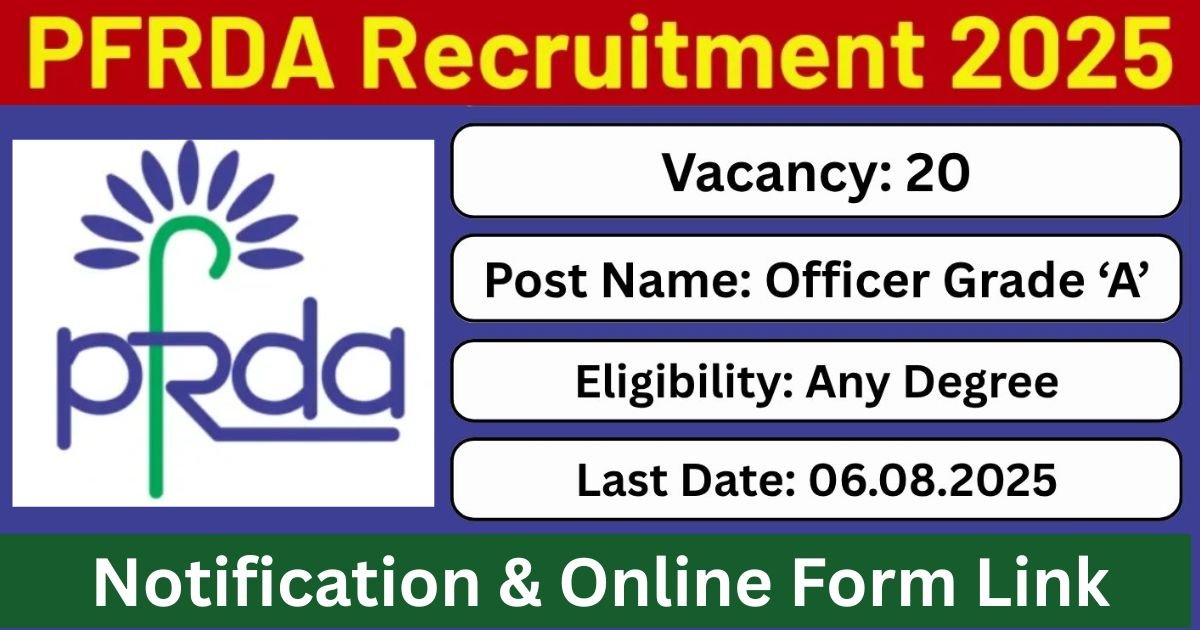 PFRDA Recruitment 2025